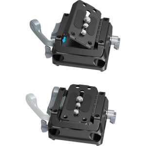 Set placa de montare SmallRig 5366 de tip Manfrotto cu clema dubla pentru tije de 15 mm