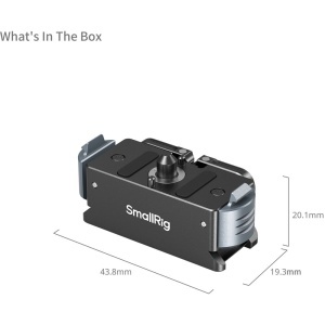 SmallRig 5437, Adaptor Eliberare rapida pentru GoPro HERO13 Black