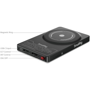 SmallRig 5505 M3 Ink Blue, Lampa LED Bi-color pentru telefoane, MagSafe