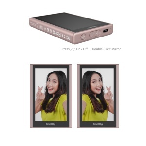 SmallRig 5746, Monitor Wireless pentru telefoane, Screen Mirroring, telecomanda inclusa