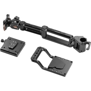 Placă de montare monitor VESA SmallRig 6257 cu sistem V-mount și clemă de ghidaj de 35mm pentru cărucior de cameră