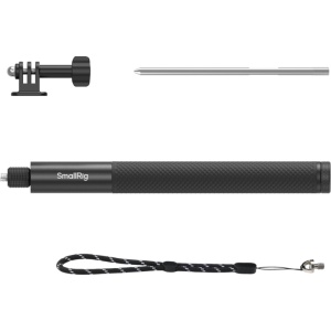 Selfie stick SmallRig 6319 extensibil la 120 cm cu tarus de fixare in sol pentru camere de actiune