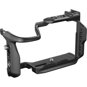 Cage SmallRig 6372 cu sistem quick release HawkLock montat pe camera Canon EOS R6 V