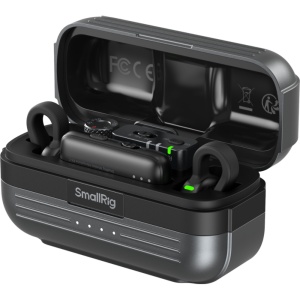 SmallRig 6526 S70 Sistem microfon fără fir pentru smartphone și cameră, negru