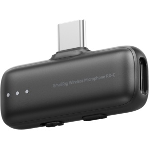 Sistem microfon fara fir SmallRig 6526 S70 compatibil cu smartphone si camera foto video negru