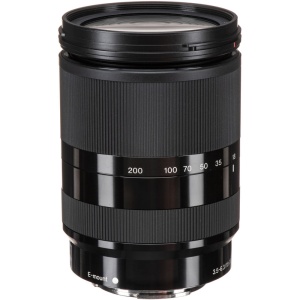 Obiectiv Sony E 18-200mm f/3.5-6.3 OSS LE, APS-C, montura Sony E