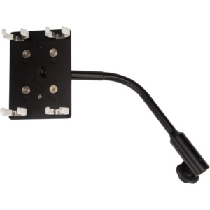 Suport dublu Nanlite HD-T12-2-BHG cu Gooseneck pentru tuburi LED Pavotube