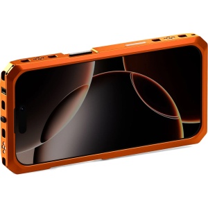 Tilta Khronos TK-IP16-PFC-O, Cage pentru iPhone 16 Pro, Orange