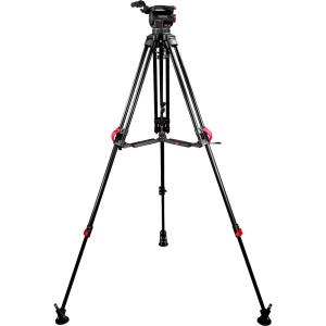 Trepied video Cartoni Focus 10, MS, Red Lock System