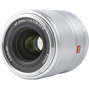 Viltrox AF 23mm f1.4 XF, Obiectiv cu montura Fuji X, APS-C, Silver