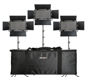 Viltrox VL-D60T, Kit 3 lampi