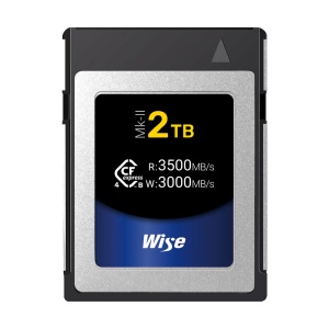 Wise Advanced CFexpress 4.0 Type B Mk-II, Card de memorie 2TB, R3500/W3000 mb/s
