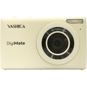 YASHICA DigiMate, Camera digitala Off White, 64 MP, zoom 18x, ecran 2.7"