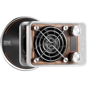 Zhiyun MOLUS X60RGB, Lampa LED RGB cu acumulator si reflector, ZY-Mount