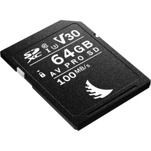 Angelbird AV PRO SDXC,Car de memorie SD 64GB, R100/W52, V30