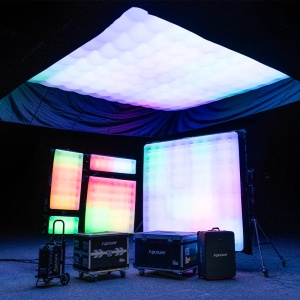 Aputure INFINIMAT 20x20 -Kit 4 Panouri LED 240x240cm flexibil RGBWW, dimensiune maxima 600x600cm