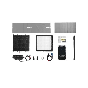 Aputure INFINIMAT 8x8 -Kit Panou LED flexibil RGBWW, 240x240cm, cu softbox gonflabil