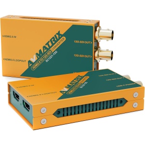AVMatrix SC1221-12G, Convertor semnal HDMI 2.0 la 12G-SDI, 4K