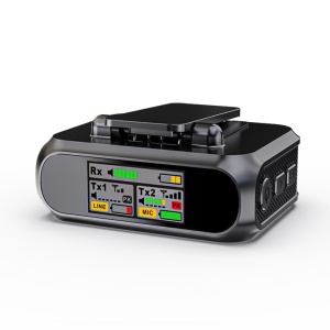 AVMATRIX WM12, Sistem Microfon Wireless cu 2 transmitatoare
