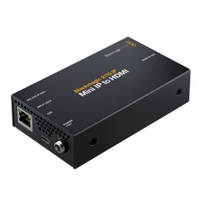 Blackmagic Design 2110 IP Mini IP to HDMI convertor video compact SMPTE ST 2110 10G Ethernet