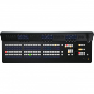 Panou de control profesional Blackmagic Design ATEM 1 M/E Advanced Panel 30 cu 30 de butoane iluminate si ecrane LCD