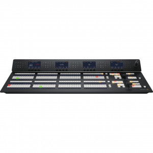 Panou de control profesional Blackmagic Design ATEM 2 M/E Advanced Panel 40 cu doua randuri M/E si 40 de butoane iluminate LED tri-color
