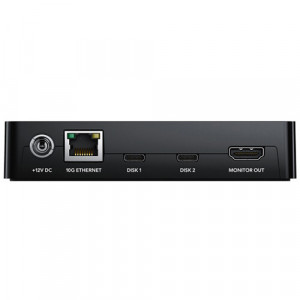 Stație de stocare în rețea Blackmagic Design Cloud Pod cu porturi USB-C și ieșire HDMI Monitor Out