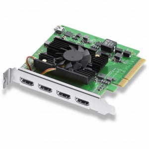 Blackmagic Design DeckLink Quad HDMI Recorder placă de captură PCIe cu 4 intrări independente HDMI 2.0b Ultra HD și 4K DCI