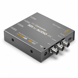 Blackmagic Design Mini Converter SDI to Audio 4K convertor audio profesional de-embedder din 6G-SDI