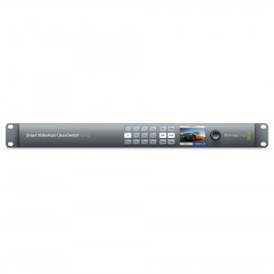 Blackmagic Design Smart Videohub CleanSwitch 12x12 router video 6G-SDI compact cu re-sincronizare hardware