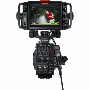 Vizor electronic profesional Blackmagic Design URSA Studio Viewfinder G2 cu ecran de 7 inch si manere laterale de pozitionare
