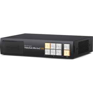 Blackmagic Videohub Mini 6x2 12G, Router Video 12G-SDI