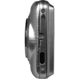 Camera Digitala YASHICA EasySnap (Argintiu), 30MP, 8x Zoom, Ecran IPS 2.4, USB-C