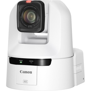 Canon CR-N400, Camera PTZ 4K, 12G-SDI NDI cu Zoom Optic 20x (Titanium White)