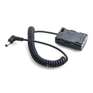 Caruba DC20, Acumulator Dummy Canon LP-E6, cu cablu spiralat