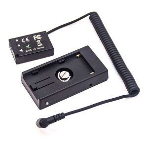 Caruba DC30, Acumulator Dummy Canon LP-E17 (DR-E18), cu adaptor F970