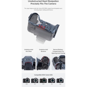Falcam C00B4802, F223850, Cage Quick Release pentru Canon EOS R5 Mark II