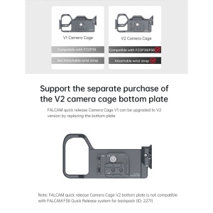 Falcam F2635A, F223850, Cage Quick Release pentru Sony A7M3  A7S3  A7R4  A1