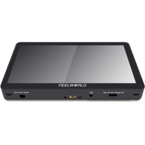 FeelWorld F5PROV4, Monitor Touchscreen On-camera, 6 inch, 450nits, 4K HDMI