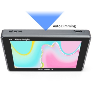 FeelWorld L7, Monitor Touchscreen On-camera , 7 inch, 2200nits, 4K HDMI
