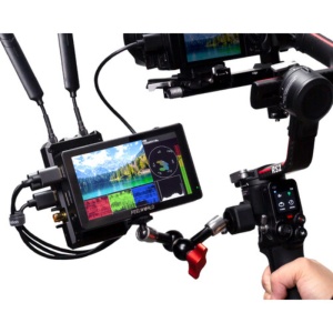 FeelWorld LUT5, Monitor Touchscreen On-Camera de 5 inch, 3D LUT, 3000nits, Full HD HDMI