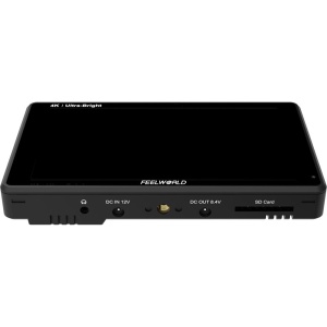 FeelWorld LUT6S, Monitor Touchscreen de 6 inch, 3D LUT, 2600nits, 4K HDMI3G-SDI