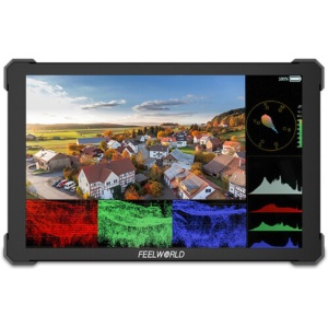 FeelWorld T10, Monitor Touchscreen, 10.1 inch, 500nits, 4K HDMI