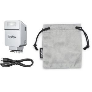 Godox iT22 S iFlash, Mini blit argintiu pentru Sony ADI / P-TTL