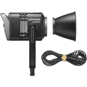 Godox Litemons LE600Bi Black, Lampa LED Bi-Color, Montura Bowens S, 620W