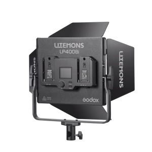 Godox Litemons LP400Bi Negru, Kit 3 Panouri LED Bi-Color, cu stative