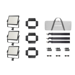 Godox Litemons LP600Bi K3 Kit 3 Panouri LED Bi-Color