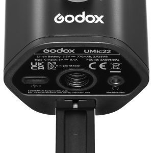Godox UMic22, Microfon condensator, USB, 2.4GHz, cardioid/omnidirecțional