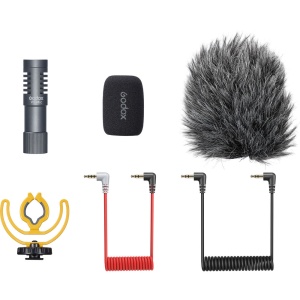 Godox VS-Mic, Microfon shotgun, condensator, cardioid, pentru cameră video