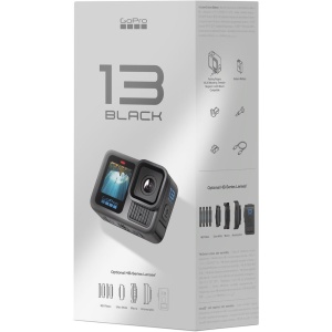 GoPro Hero13 Black, Camera de Actiune 5.3K60, 27MP, 10m Waterproof